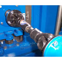 Industrial Propeller Shaft - Alloy, 45-350 Mm, Silver | Designed For Industrial & Commercial Use, Flexibility With Universal Joints