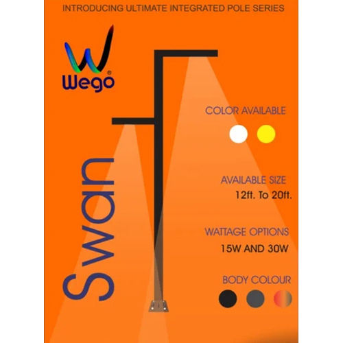 Wego Swan Decorative Pole Application: Industrial