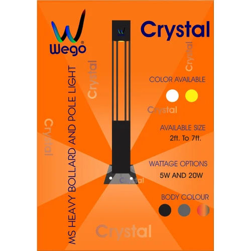 Crystal Light Pole Application: Industrial