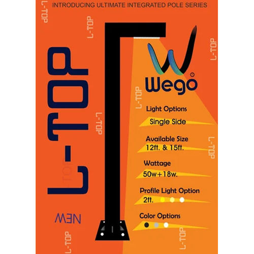 Wego Decorative Lighting Pole Application: Industrial