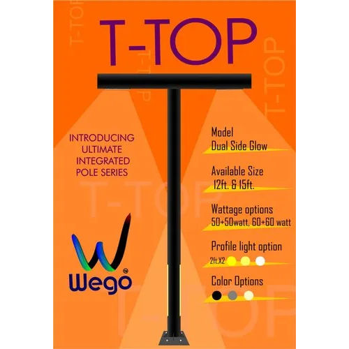 Wego T-Top Integrated Pole