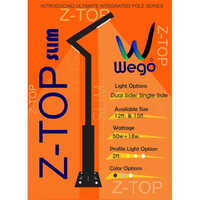 Z-top Slim Led Pole Light - Application: Industrial