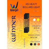 Black Winner Outdoor Led Bollard Light
