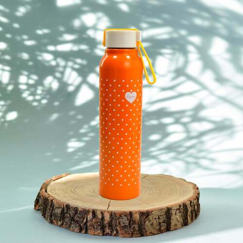 400ML STAINLESS STEEL PRINTED WATER BOTTLE FOR SCHOOL COLLEGE AND OFFICE (6451)