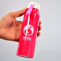 320ML PLAIN PRINT STAINLESS STEEL WATER BOTTLE FOR OFFICE HOME GYM OUTDOOR TRAVEL HOT AND COLD DRINKS (6452)
