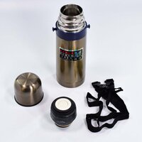 350ML PLAIN PRINT STAINLESS STEEL WATER BOTTLE FOR OFFICE HOME GYM OUTDOOR TRAVEL HOT AND COLD DRINKS (6454)