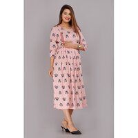 Ladies Maternity Pink Kurti