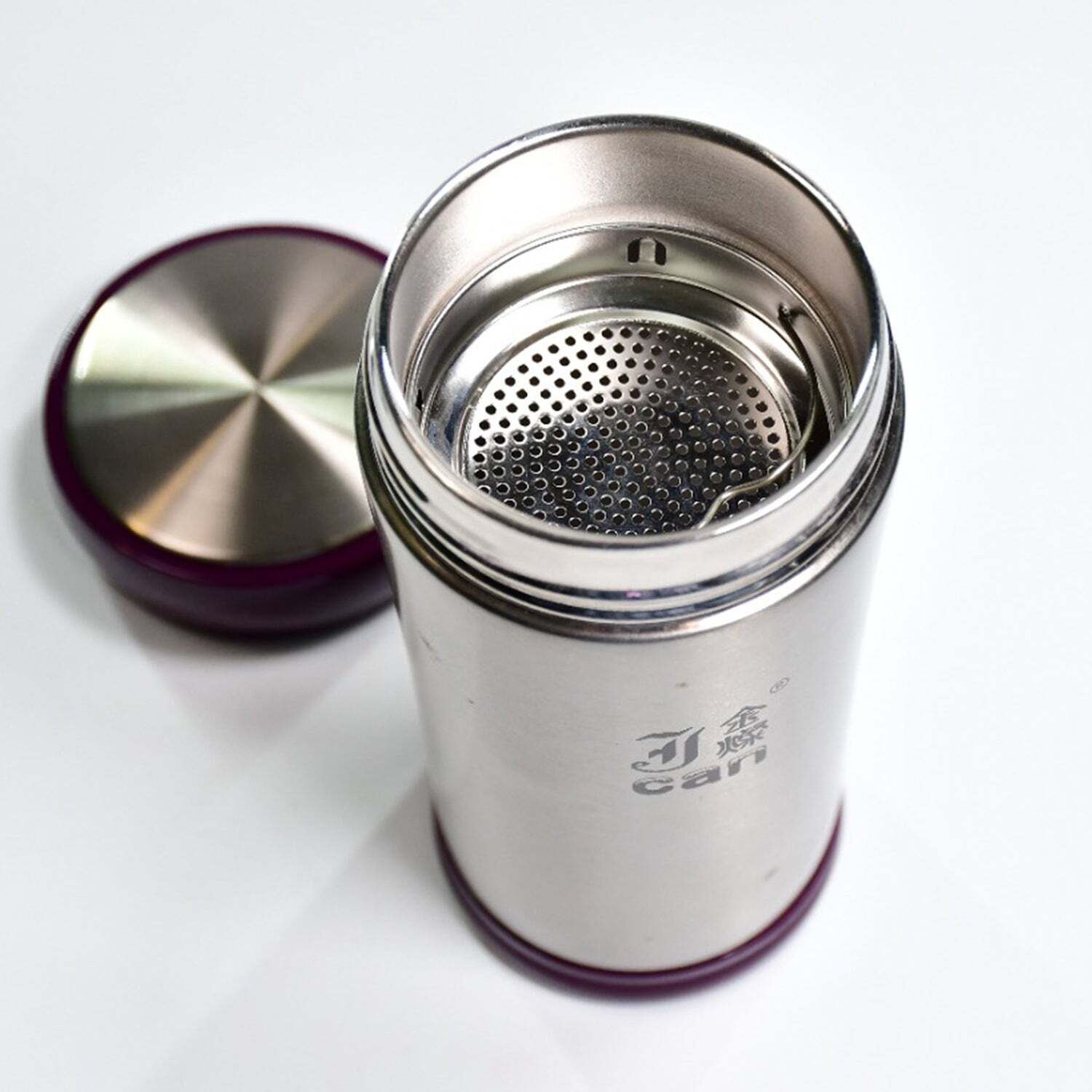 480ML PLAIN PRINT STAINLESS STEEL WATER BOTTLE FOR OFFICE HOME GYM OUTDOOR TRAVEL HOT AND COLD DRINKS (6457)
