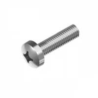 Stainless Steel 304 Round Slotted Machine Screw (BSW THREAD)