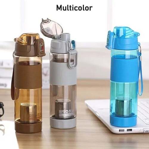 ALKALINE WATER BOTTLE WITH FOOD GRADE PLASTIC STYLISH AND PORTABLE (6480)