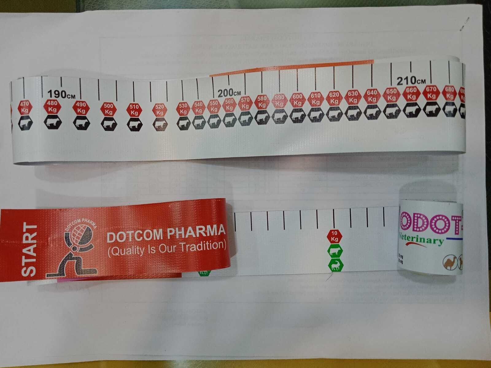 Weight Measuring Tape