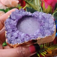 Amethyst Candle Stand Grade: Top
