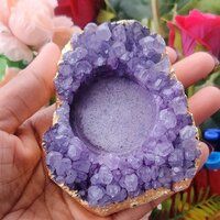 Amethyst Candle Stand