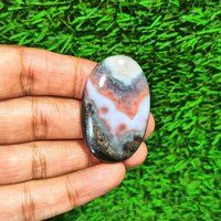 Amethyst lace Agate Cabochons