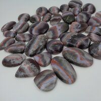 Amethyst lace Agate Cabochons