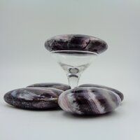 Amethyst lace Agate Palmstone