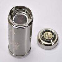 VACUUM INSULATED STAINLESS STEEL FLASK WATER BEVERAGE TRAVEL BOTTLE 380ML (6752)