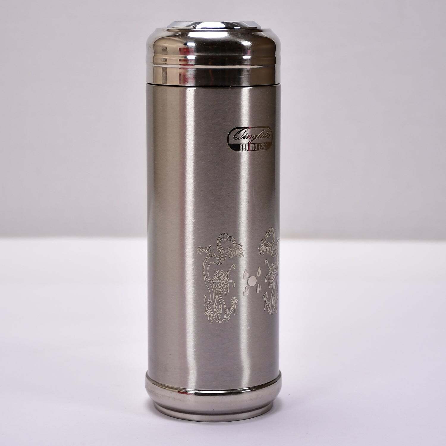 VACUUM INSULATED STAINLESS STEEL FLASK WATER BEVERAGE TRAVEL BOTTLE 380ML (6752)