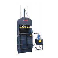 60 Ton Pet Bottle Baling Press - New, Hydraulic Powered | Black, Industrial Grade Equipment