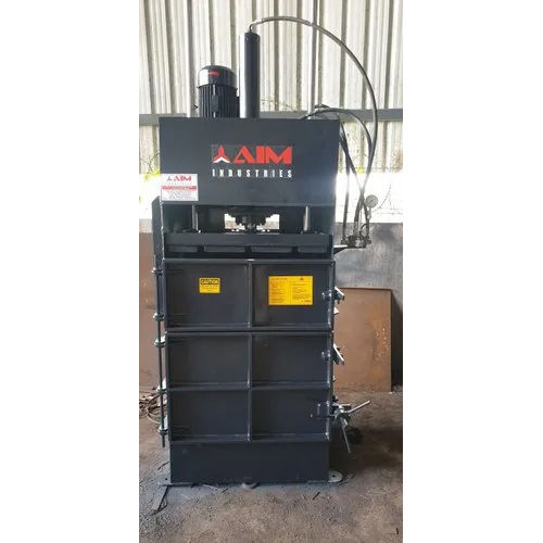 Black 3 Phase Rags Baler Machine