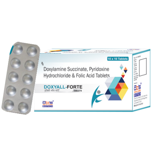 Doxyall Forte Tablet Ingredients: Doxylamine Succinate 20Mg
