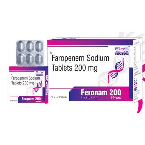 Feronam 200 Tablet Ingredients: Feropenem Sodium 200Mg