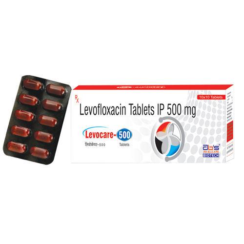 Levocare 500 Tablet Ingredients: Levofloxacin Hemihydrate 500Mg