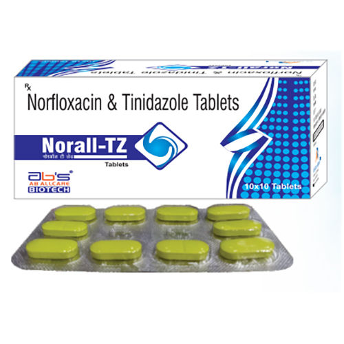 Norall Tz Tablet Ingredients: Norfloxacin 400mg