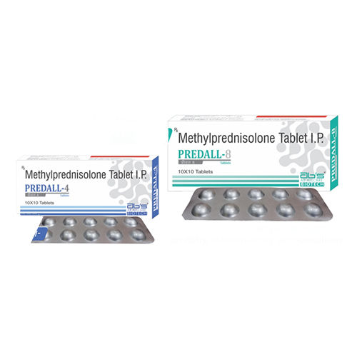 Predall 8-4 Tablet Ingredients: Methylprednisolone 4Mg