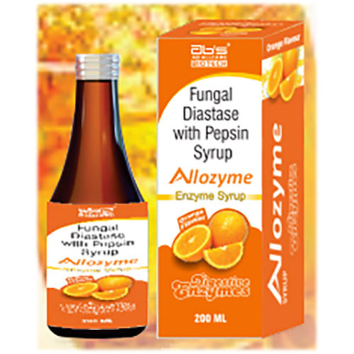 Allozyme Syrup Keep In A Cool & Dry Place