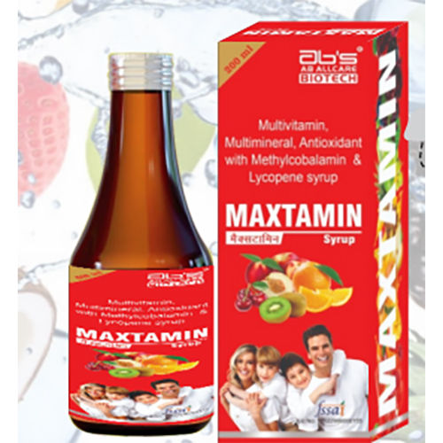 Maxtamin Syrup Ingredients: Lycopene 6% 5000mcg