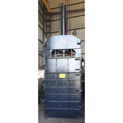 Jute Baling Press Machine - Color: Black