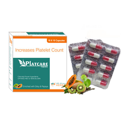 Herbal Medicine Platcare Capsules