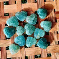 Aquamarine Mini Hearts