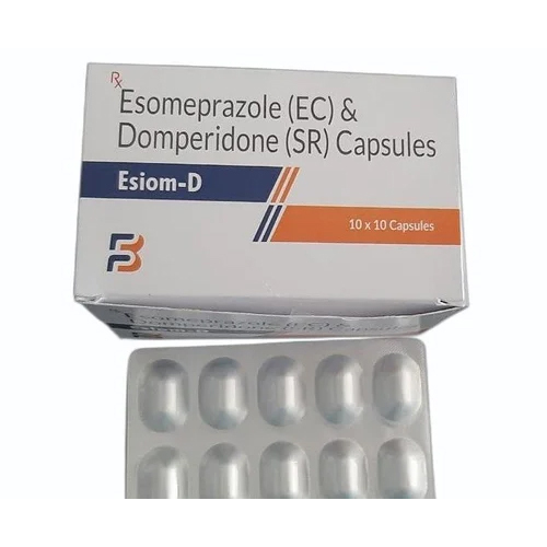 Esomeprazole 40 Mg Domperidone 30 Mg - Physical Form: Capsules