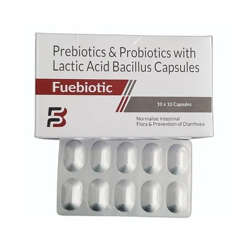 Prebiotics And Probiotics with Lactic Acid Bacillus Capsules