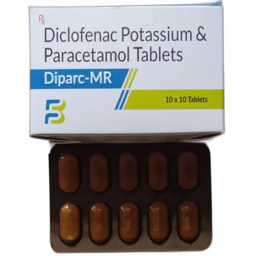 Diclofenac Potassium Paracetamol Tablets