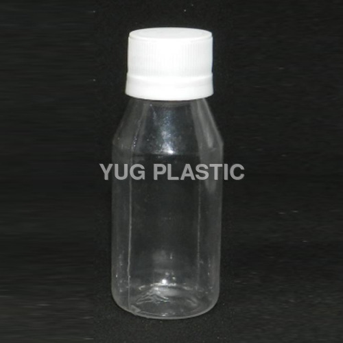 Transparent 50 Ml Plastic Bottle