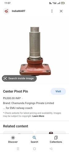 center pivot pin