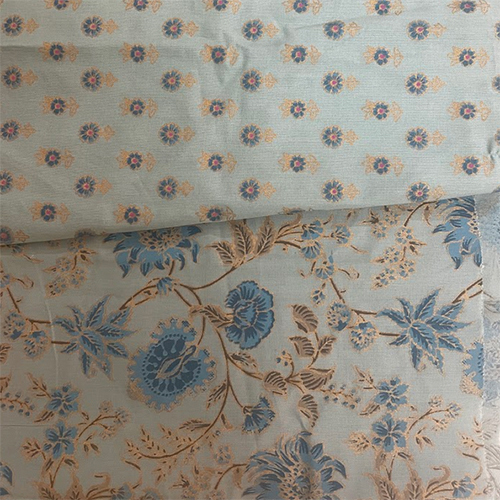 Cambric Cotton - 100% Cotton Printed Fabric , Light Texture in Elegant Gray for All Seasons