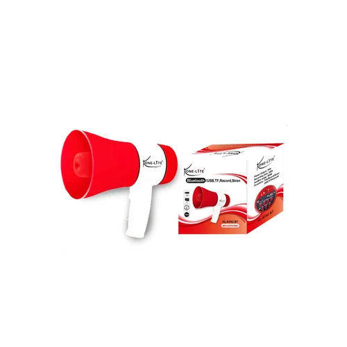 White-red 75w Wireless Megaphone Mic