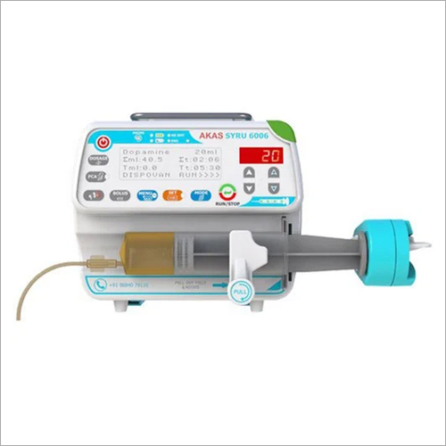 Akas Syru 6006 Syringe Pump Application: Hospital