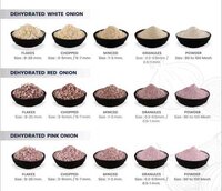 Red Onion Flakes - Organic, Sun-Dried | Round Shape, Non-Glutinous, Normal Taste, Made from Carefully Chopped and Rehydrated Onions
