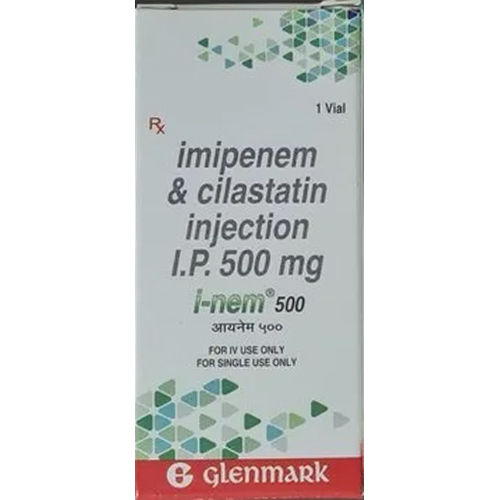 Liquid 500Mg Imipenem And Cilastatin Injection