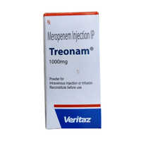 Meropenem 1gm Injection (treonam 1000 Mg) - Brand Name: Treonam