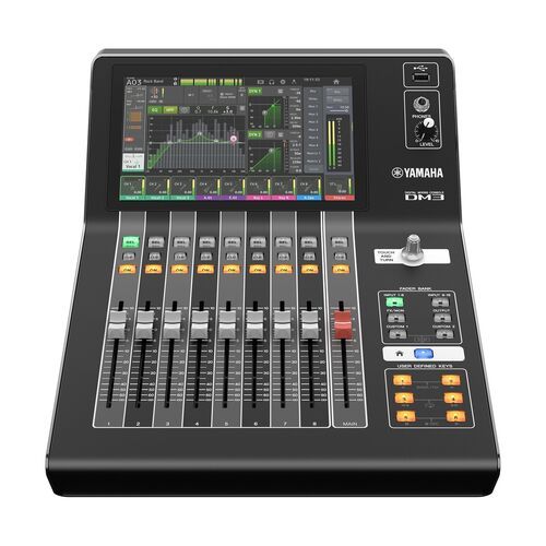 Black Yamaha Dm3 - 16 Channel Digital Mixer