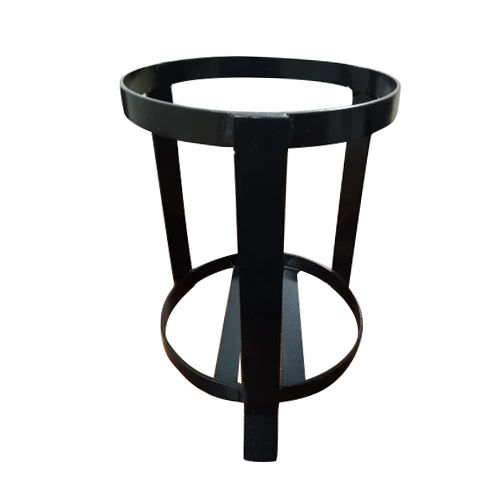 Mild Steel Black Fire Extinguisher Stand Usage: Commercial