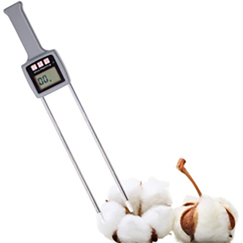 Gray Cotton Moisture Meter