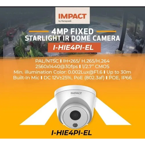 Security Purpose Honeywell Impact Dome Camera
