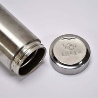 MINI STAINLESS STEEL WATER BOTTLE BOTTLE 250ML FOR SCHOOL and HOME USE (6757)